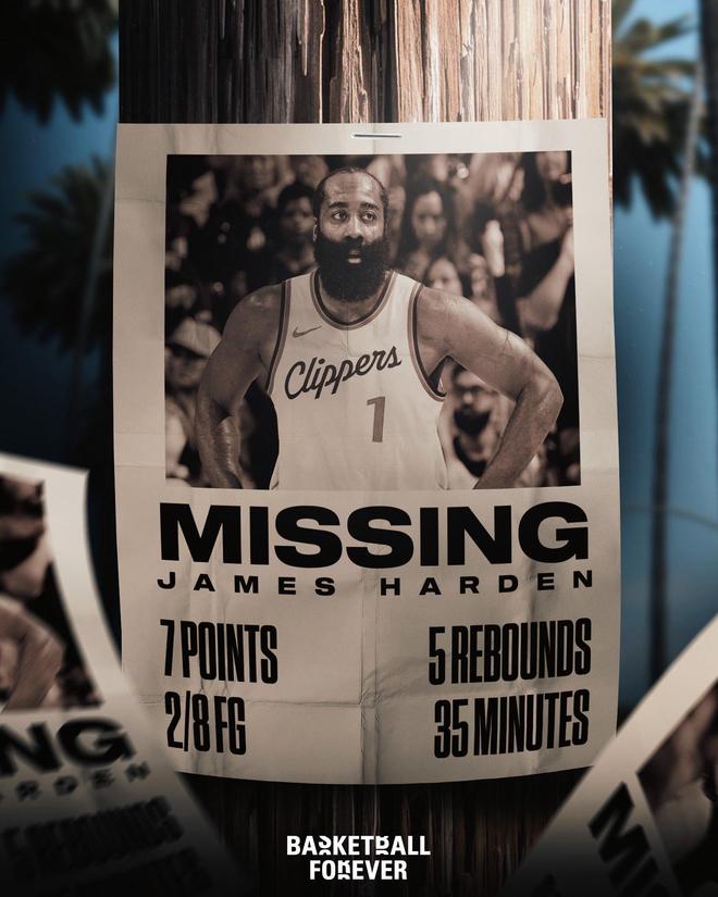 海报羞辱哈登!他不是不行只是直接怕了瓦力棋牌游戏35分钟只进2球!美媒做(图6) 海报羞辱哈登!他不是不行只是直接怕了瓦力棋牌游戏35分钟只进2球!美媒做(图6)